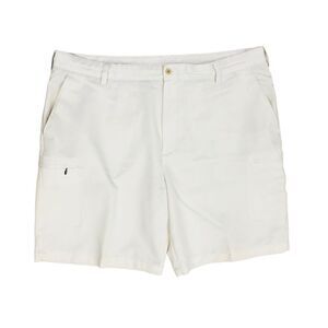 Izod Golf Cream Flat Front Cargo Men’s Shorts Size 42